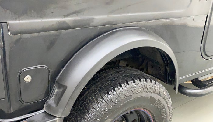 2019 Mahindra Thar CRDE 4X4 BS IV, Diesel, Manual, 36,685 km, Right quarter panel - Minor scratches