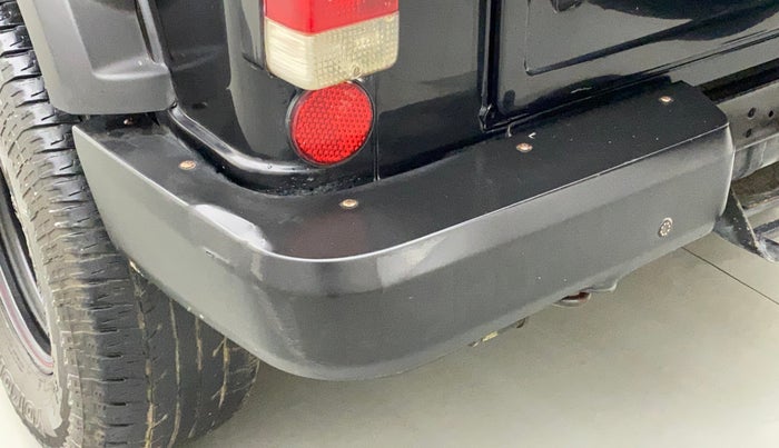 2019 Mahindra Thar CRDE 4X4 BS IV, Diesel, Manual, 36,685 km, Rear bumper - Minor scratches
