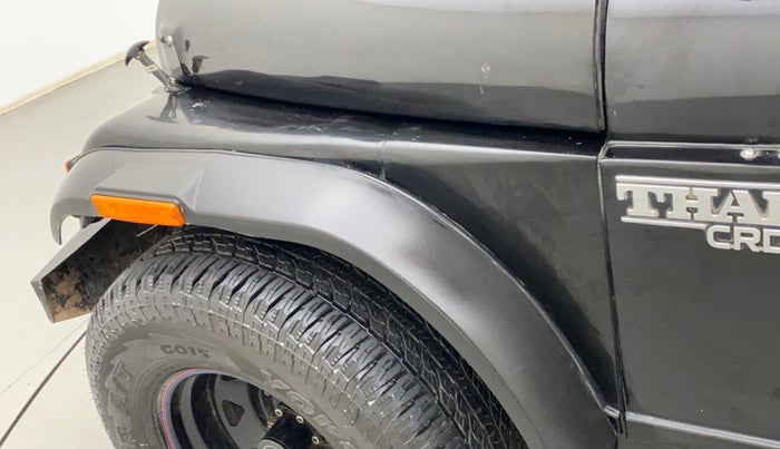 2019 Mahindra Thar CRDE 4X4 BS IV, Diesel, Manual, 36,685 km, Left fender - Minor scratches