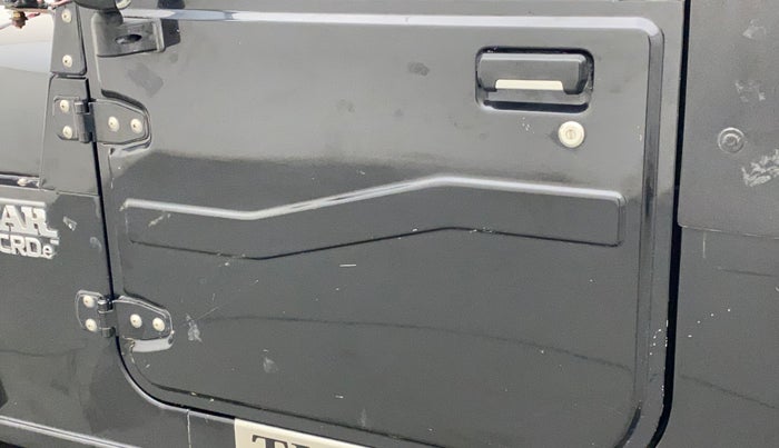 2019 Mahindra Thar CRDE 4X4 BS IV, Diesel, Manual, 36,685 km, Front passenger door - Minor scratches