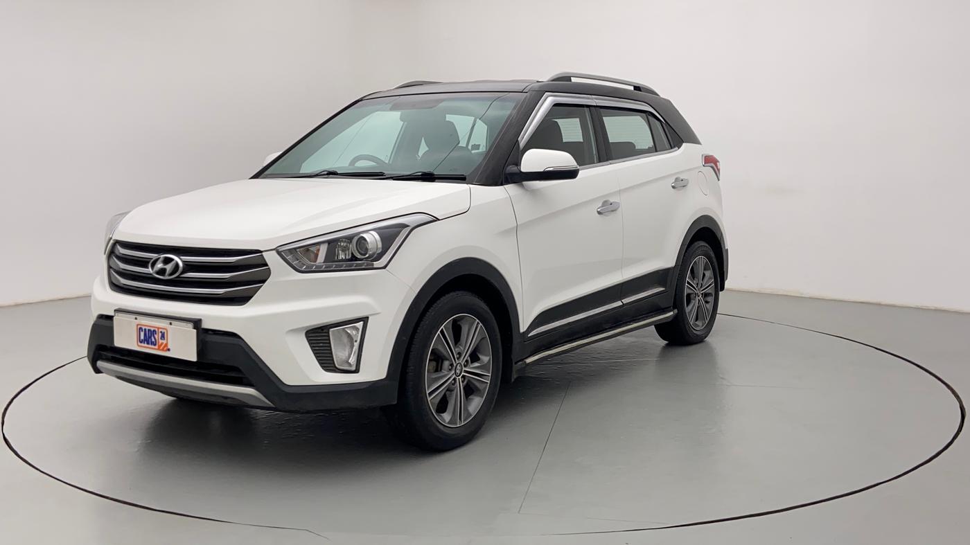 2016 Hyundai Creta 1.6 SX PLUS AUTO PETROL, Petrol, Automatic, 22,926 km, Left Front Diagonal