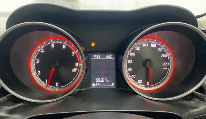 2021 Maruti Swift ZXI, Petrol, Manual, 59,321 km, Odometer Image