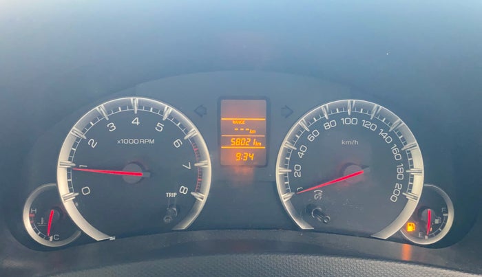 2014 Maruti Swift Dzire VXI, Petrol, Manual, 57,978 km, Odometer Image