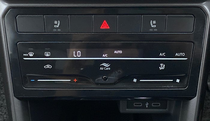 2021 Volkswagen TAIGUN TOPLINE 1.0 TSI MT, Petrol, Manual, 18,089 km, Automatic Climate Control
