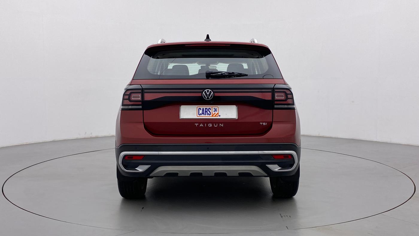 2021 Volkswagen TAIGUN TOPLINE 1.0 TSI MT, Petrol, Manual, 18,089 km, Back/Rear