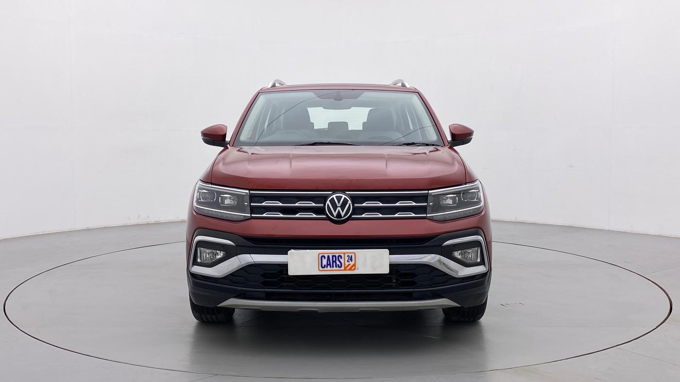 2021 Volkswagen TAIGUN TOPLINE 1.0 TSI MT, Petrol, Manual, 18,089 km, Front