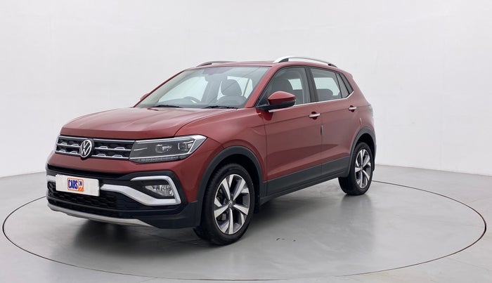 2021 Volkswagen TAIGUN TOPLINE 1.0 TSI MT, Petrol, Manual, 18,089 km, Left Front Diagonal