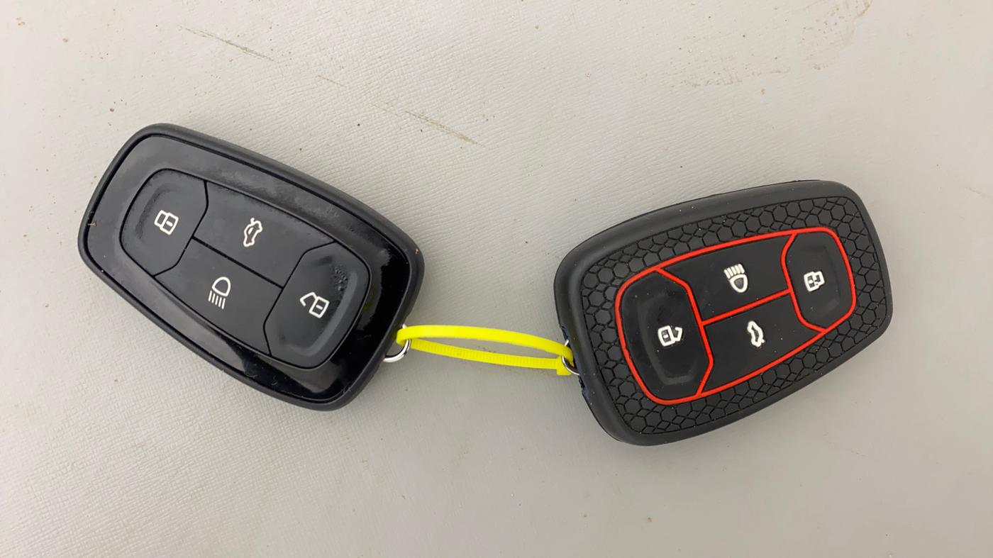 2023 Tata TIAGO NRG XZ AMT, Petrol, Automatic, 6,779 km, Key Close Up