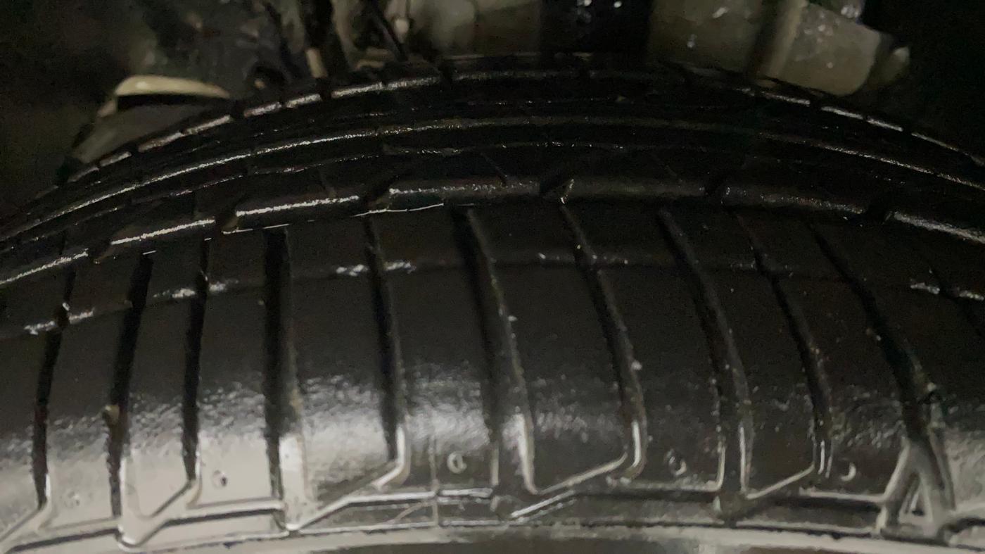 2023 Tata TIAGO NRG XZ AMT, Petrol, Automatic, 6,779 km, Left Front Tyre Tread