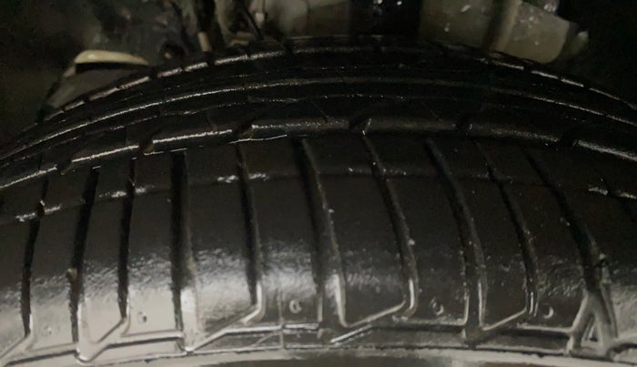 2023 Tata TIAGO NRG XZ AMT, Petrol, Automatic, 6,779 km, Left Front Tyre Tread