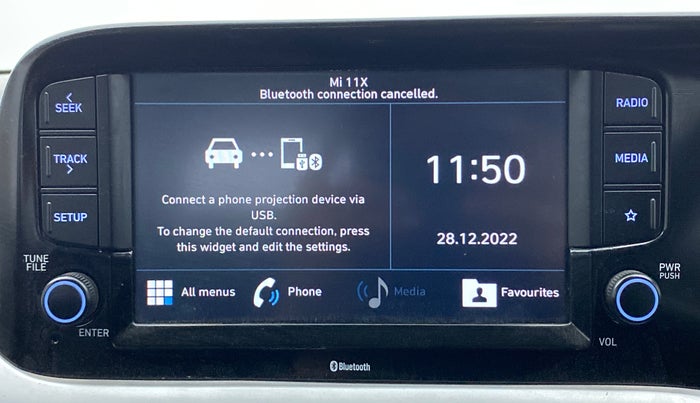 2020 Hyundai GRAND I10 NIOS SPORTZ PETROL, Petrol, Manual, 25,143 km, Infotainment System