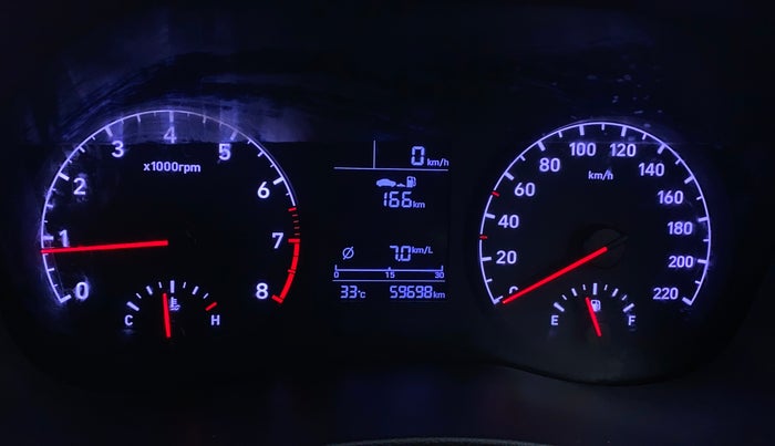 2017 Hyundai Verna 1.6 VTVT SX, Petrol, Manual, 59,816 km, Odometer Image