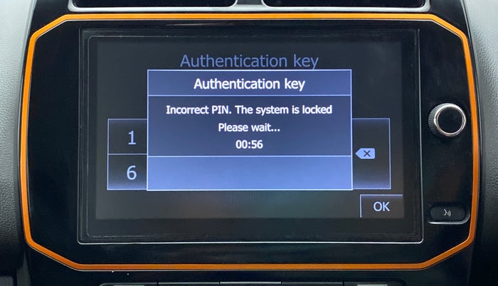 2021 Renault Kwid CLIMBER 1.0 (O), Petrol, Manual, 20,542 km, Infotainment System