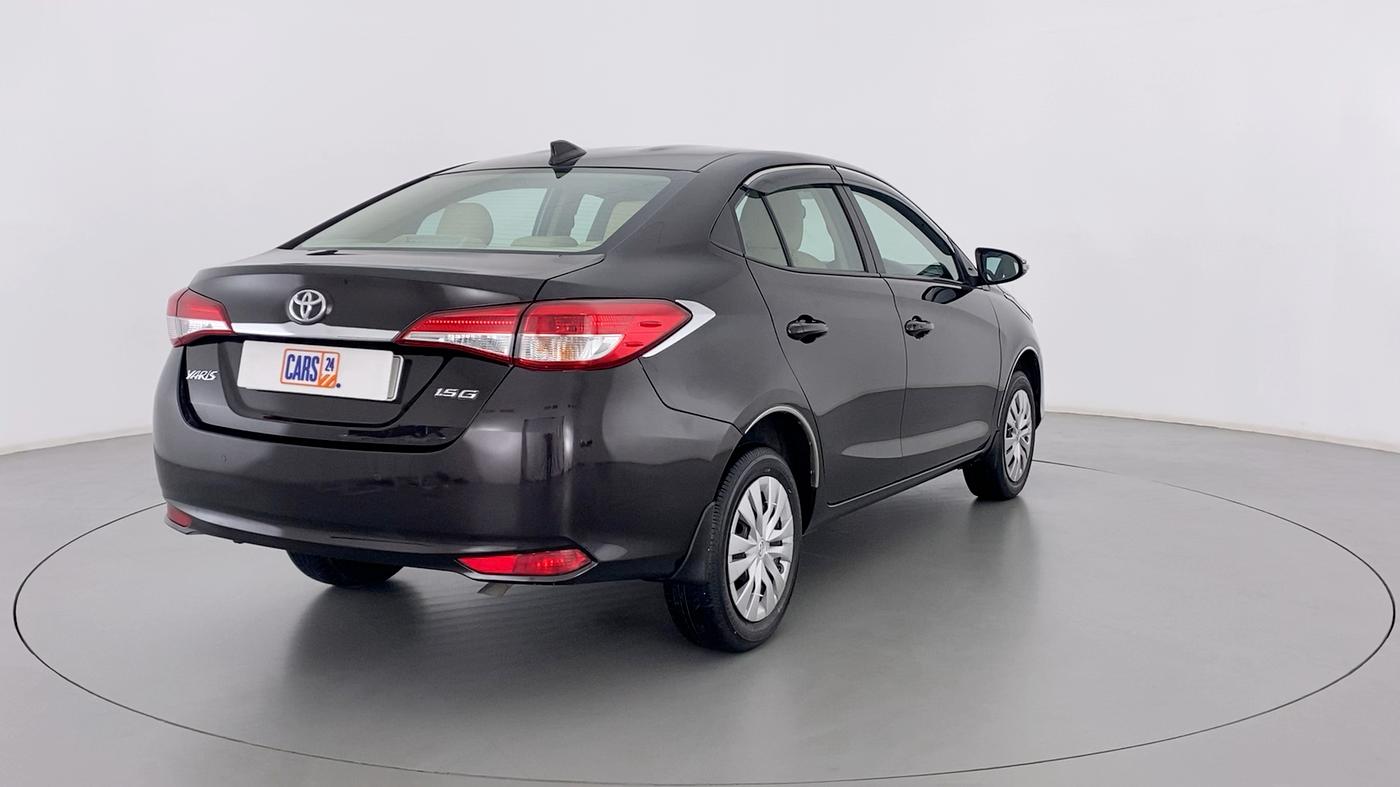 2018 Toyota YARIS G MT, Petrol, Manual, 19,915 km, Right Back Diagonal