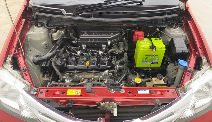 2013 Toyota Etios G, Petrol, Manual, 77,351 km, Engine View