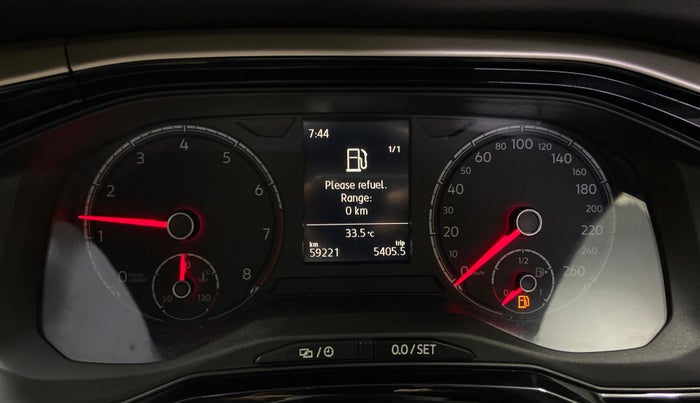 2022 Volkswagen VIRTUS HIGHLINE TSI 1.0 MT, Petrol, Manual, 59,237 km, Odometer Image