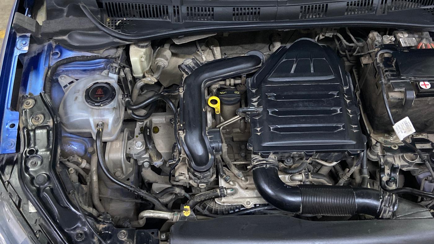 2022 Volkswagen VIRTUS HIGHLINE TSI 1.0 MT, Petrol, Manual, 59,114 km, Engine View - Right