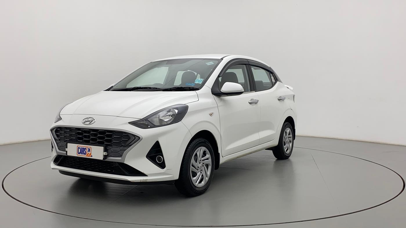 2022 Hyundai AURA S 1.2 CNG, CNG, Manual, 7,670 km, Left Front Diagonal