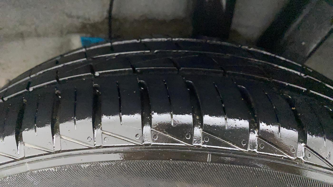 2022 Hyundai AURA S 1.2 CNG, CNG, Manual, 7,670 km, Left Rear Tyre Tread
