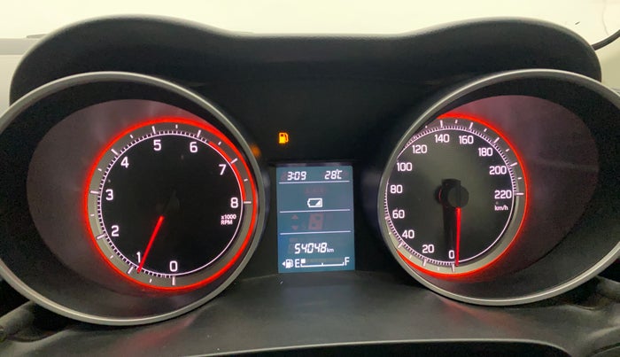 2021 Maruti Swift ZXI, Petrol, Manual, 54,043 km, Odometer Image