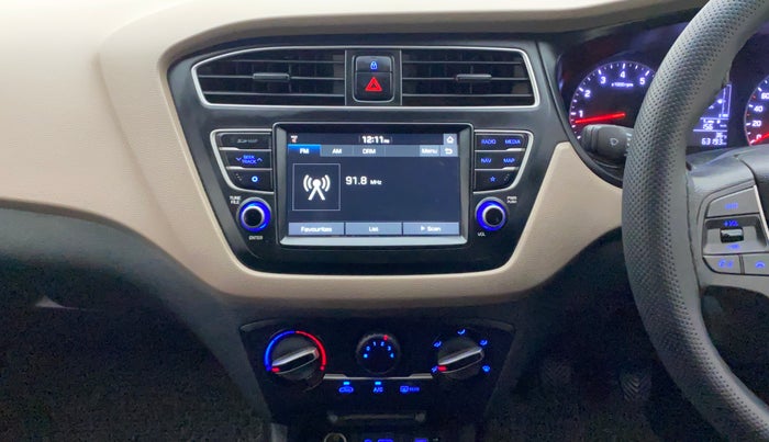 2019 Hyundai Elite i20 SPORTZ PLUS 1.2, Petrol, Manual, 63,193 km, Air Conditioner