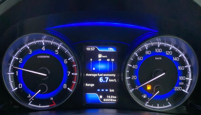 2016 Maruti Baleno ZETA PETROL 1.2, Petrol, Manual, 60,657 km, Odometer Image
