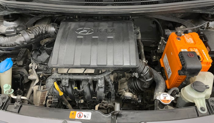 2015 Hyundai Grand i10 ASTA 1.2 KAPPA VTVT, Petrol, Manual, 47,034 km, Engine View