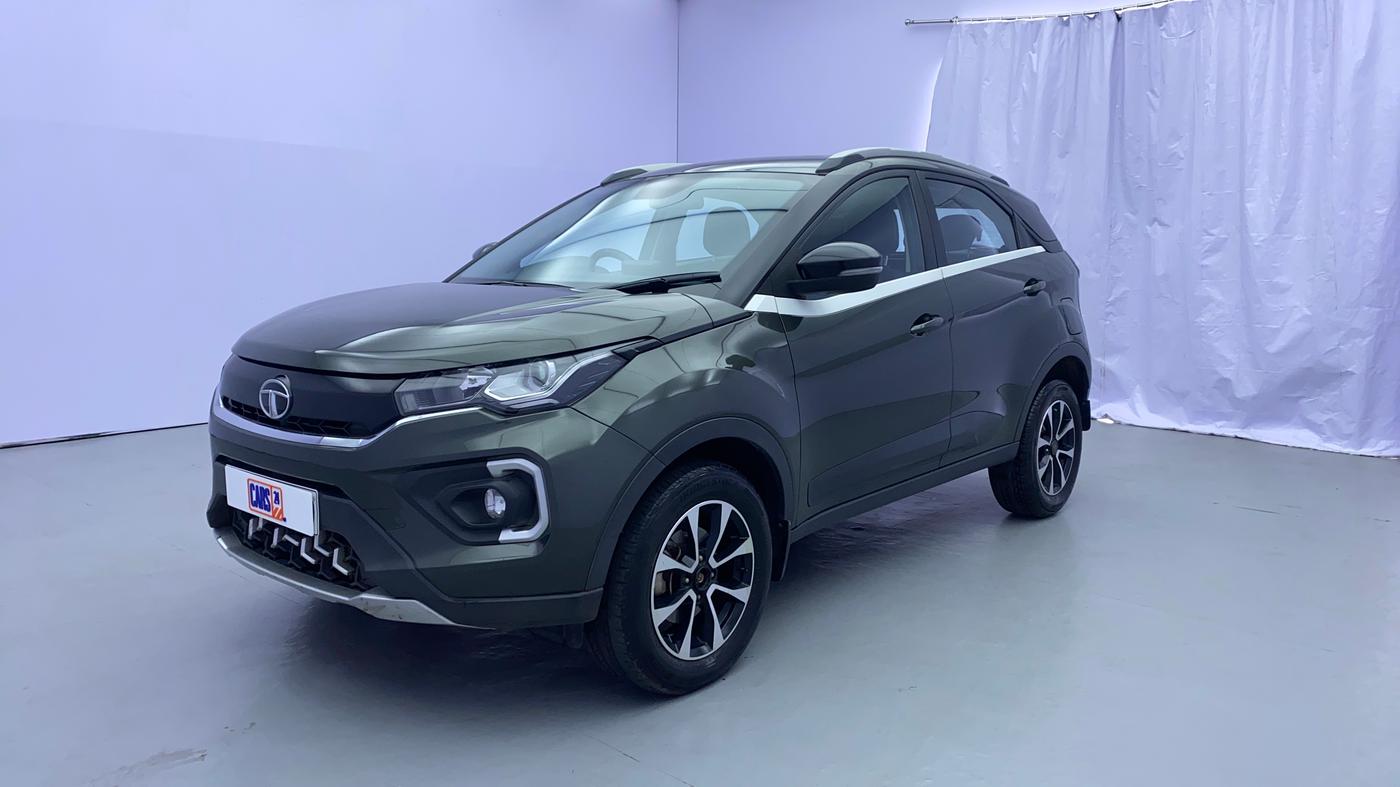 2020 Tata NEXON XZA PLUS SUNROOF DIESEL, Diesel, Automatic, 51,983 km, Left Front Diagonal