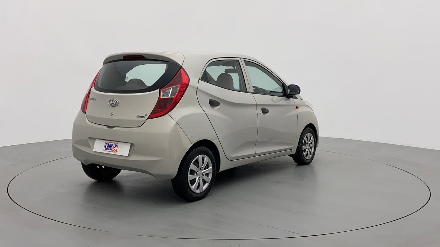 2012 Hyundai Eon MAGNA PLUS, Petrol, Manual, 42,621 km, Right Back Diagonal