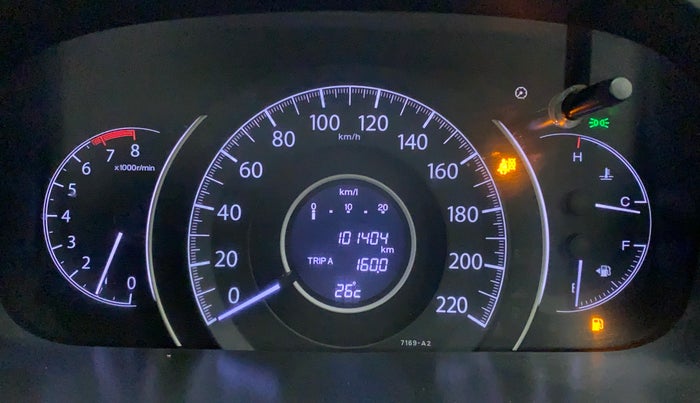2013 Honda CRV 2.0L 2WD MT, Petrol, Manual, 1,01,898 km, Odometer Image