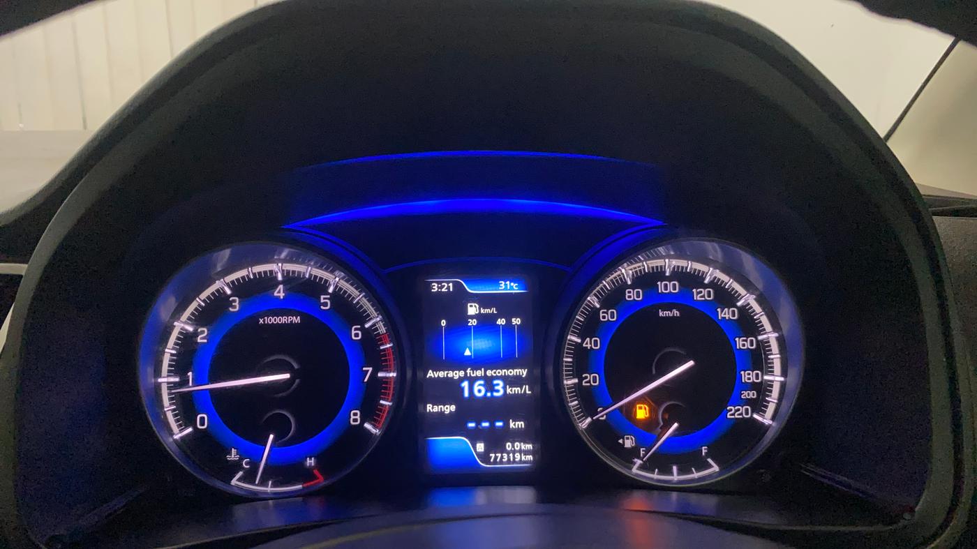 2018 Maruti Baleno ALPHA PETROL 1.2, Petrol, Manual, 77,310 km, Odometer Image