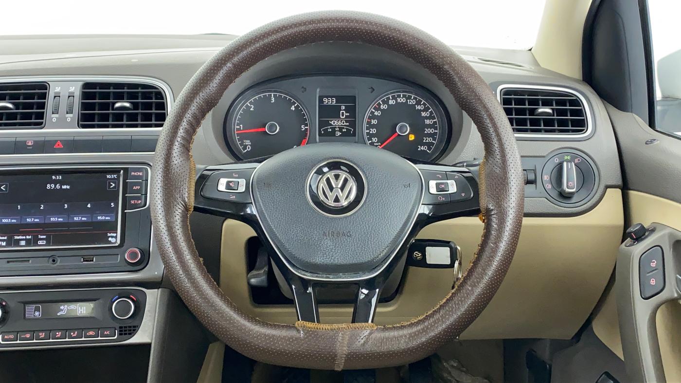 2019 Volkswagen Vento HIGHLINE DIESEL, Diesel, Manual, 42,255 km, Steering Wheel Close Up