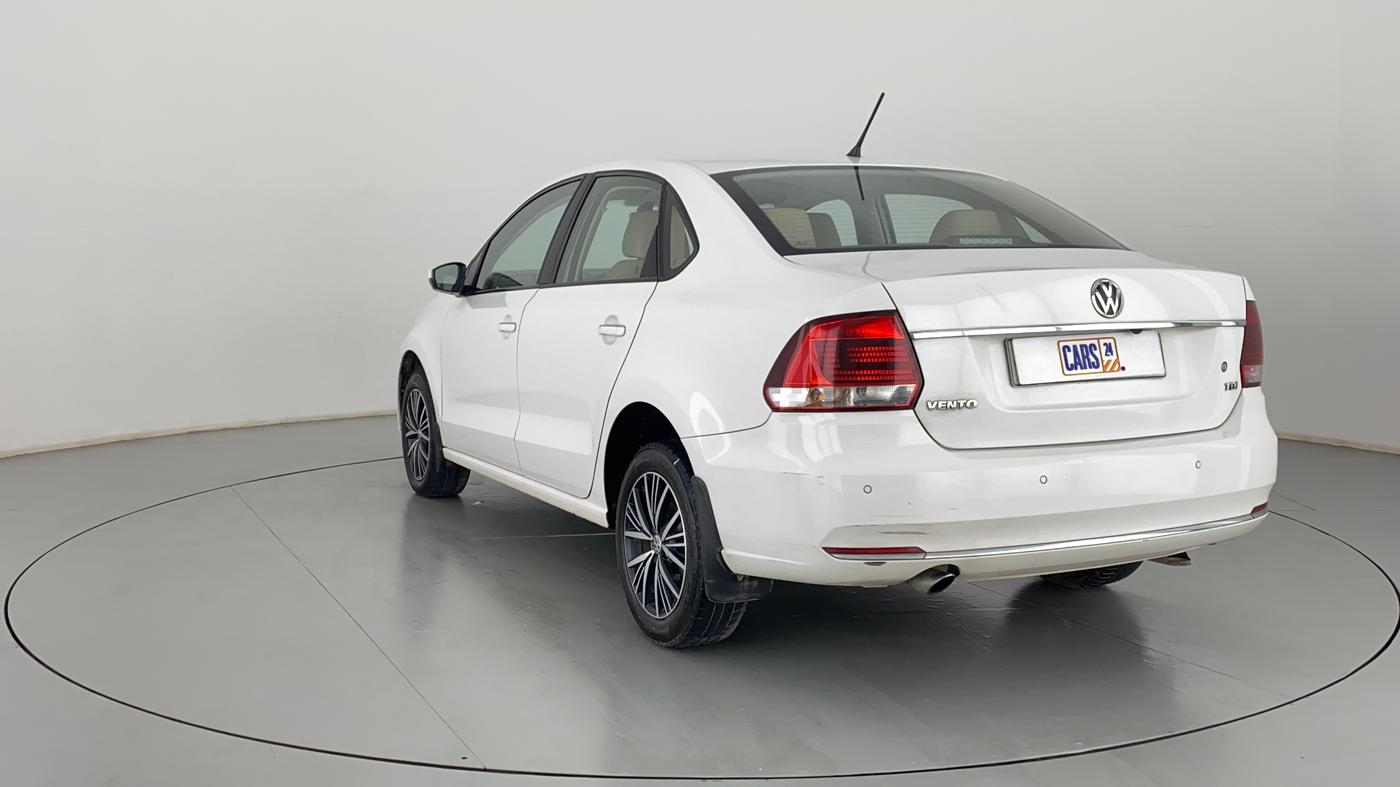 2019 Volkswagen Vento HIGHLINE DIESEL, Diesel, Manual, 42,255 km, Left Back Diagonal