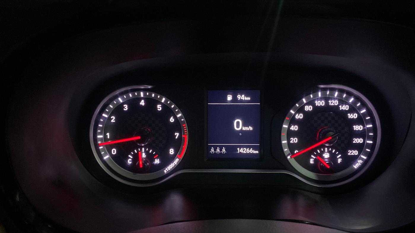 2024 Hyundai AURA SX 1.2, Petrol, Manual, 14,251 km, Odometer Image