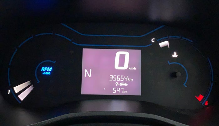 2021 Renault Kwid RXT 1.0 AMT (O), Petrol, Automatic, 35,654 km, Odometer Image