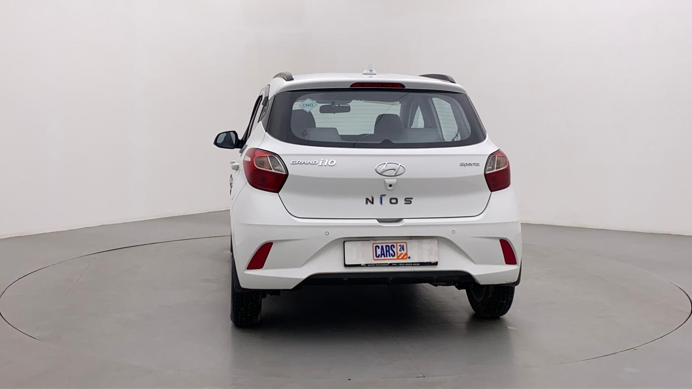 2022 Hyundai GRAND I10 NIOS SPORTZ 1.2 KAPPA VTVT CNG, CNG, Manual, 2,383 km, Left Back Diagonal