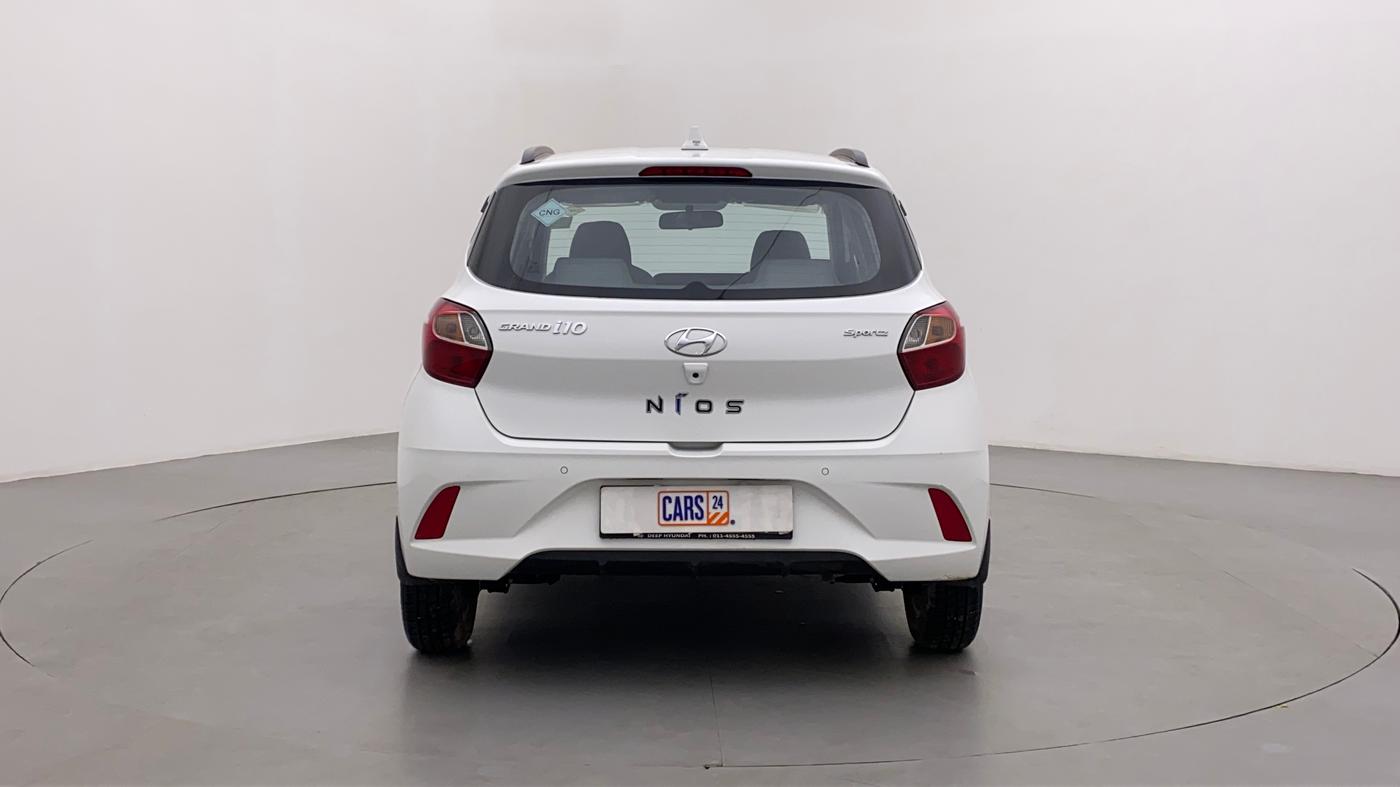 2022 Hyundai GRAND I10 NIOS SPORTZ 1.2 KAPPA VTVT CNG, CNG, Manual, 2,383 km, Back/Rear