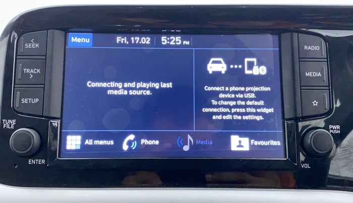 2022 Hyundai GRAND I10 NIOS SPORTZ 1.2 KAPPA VTVT CNG, CNG, Manual, 2,383 km, Infotainment System