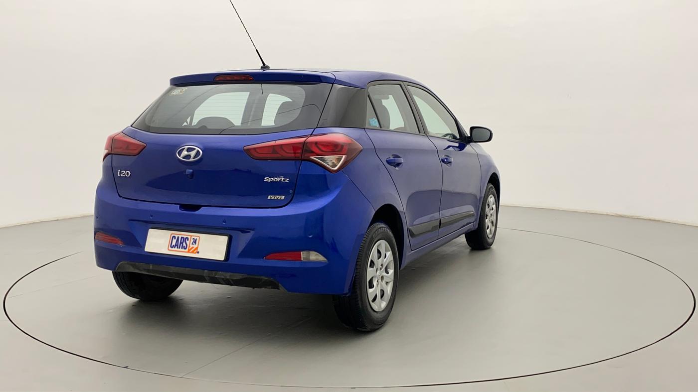 2017 Hyundai Elite i20 SPORTZ 1.2, Petrol, Manual, 81,832 km, Right Back Diagonal