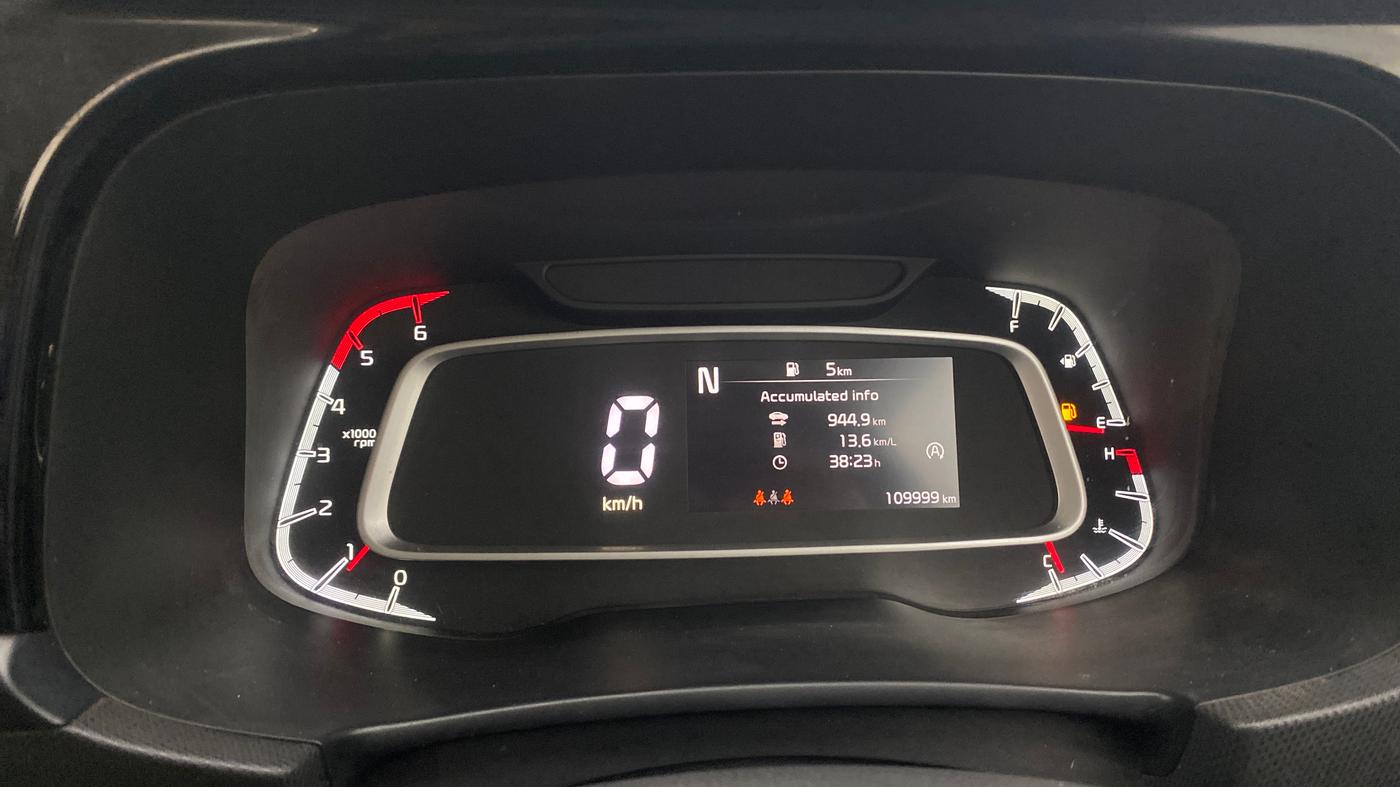2024 KIA SONET HTX 1.5 DIESEL IMT, Diesel, Manual, 1,09,998 km, Odometer Image