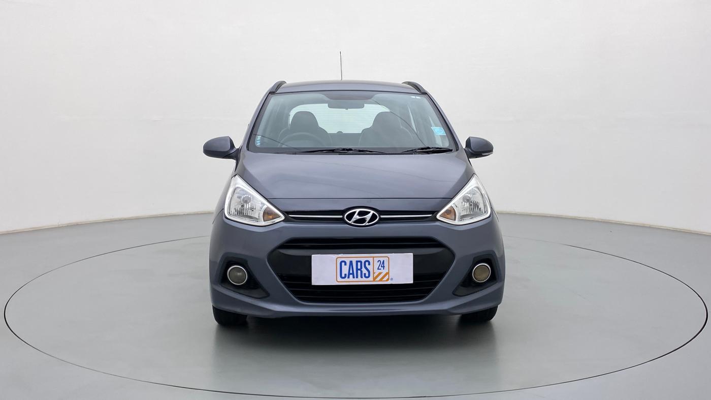 2015 Hyundai Grand i10 SPORTZ 1.2 KAPPA VTVT, Petrol, Manual, 26,350 km, Front