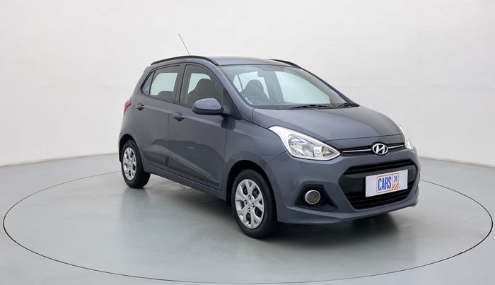 2015 Hyundai Grand i10 SPORTZ 1.2 KAPPA VTVT, Petrol, Manual, 26,350 km, Right Front Diagonal