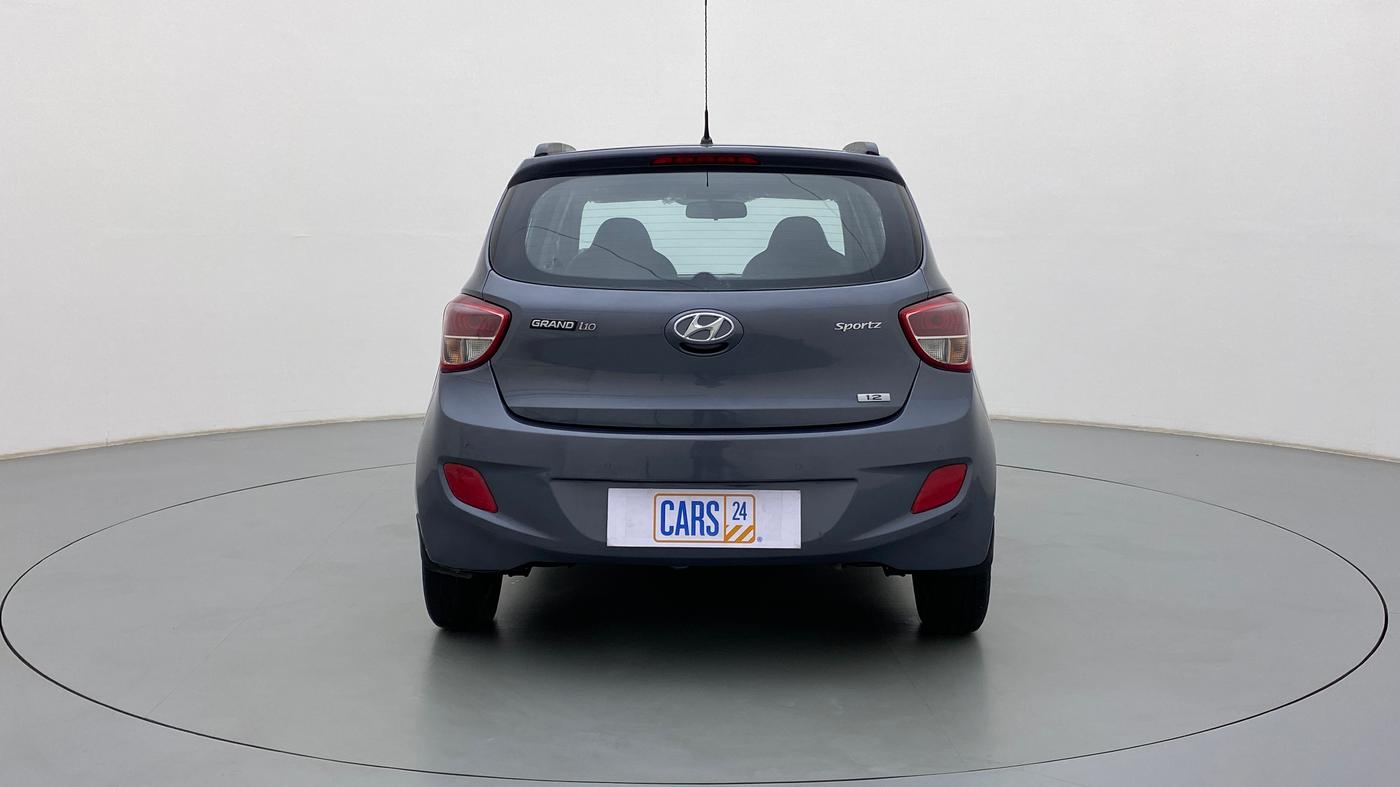 2015 Hyundai Grand i10 SPORTZ 1.2 KAPPA VTVT, Petrol, Manual, 26,350 km, Back/Rear