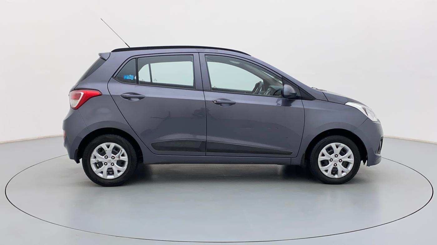 2015 Hyundai Grand i10 SPORTZ 1.2 KAPPA VTVT, Petrol, Manual, 26,350 km, Right Side View