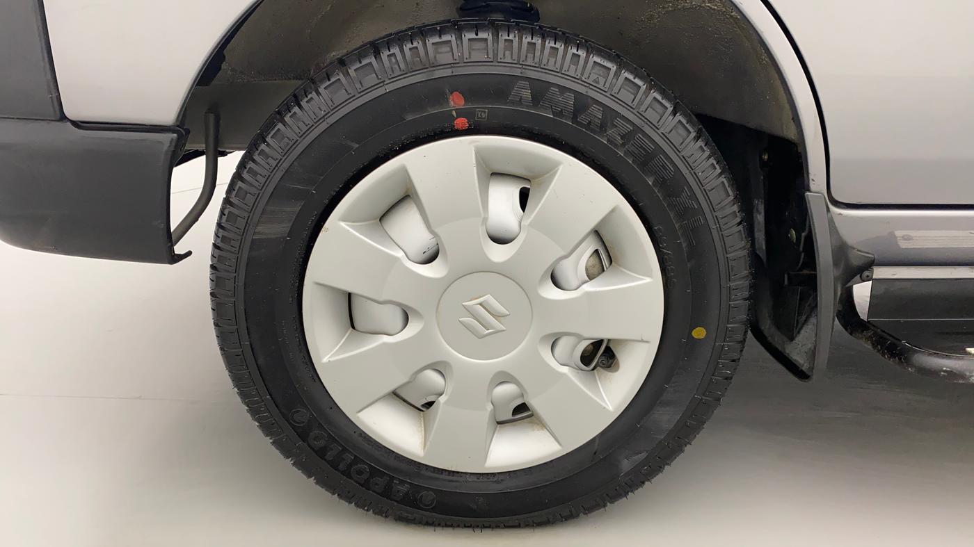 2020 Maruti Eeco 5 STR WITH AC PLUSHTR, Petrol, Manual, 20,396 km, Left Front Wheel