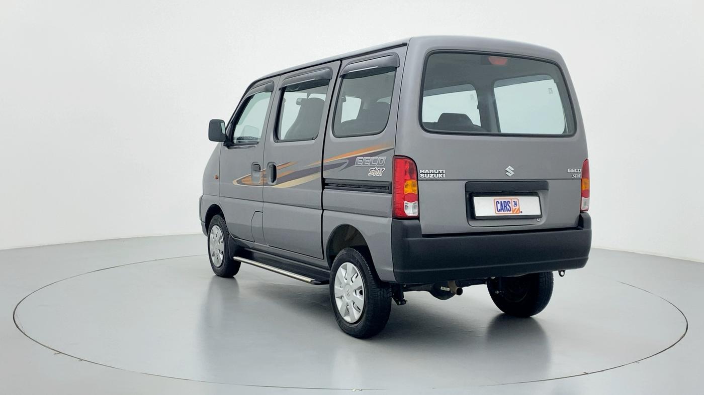 2020 Maruti Eeco 5 STR WITH AC PLUSHTR, Petrol, Manual, 20,396 km, Left Back Diagonal (45- Degree) View