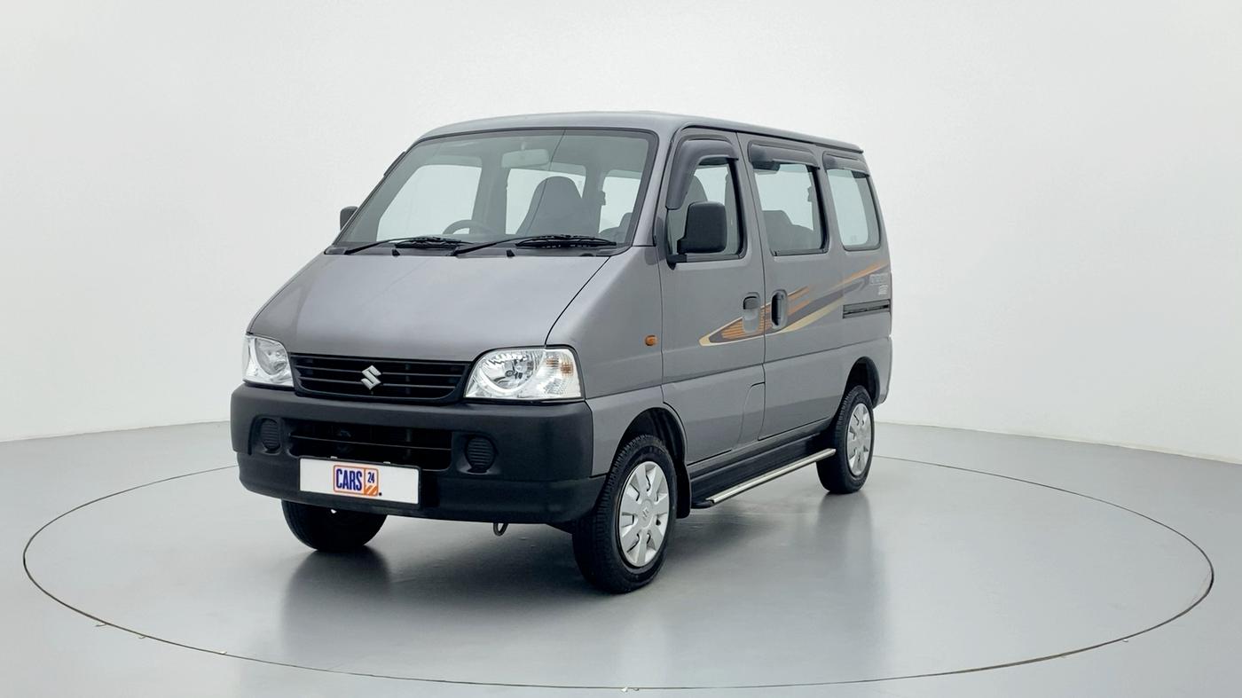 2020 Maruti Eeco 5 STR WITH AC PLUSHTR, Petrol, Manual, 20,396 km, Left Front Diagonal (45- Degree) View
