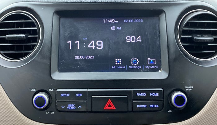 2018 Hyundai Grand i10 ASTA U2 1.2 CRDI, Diesel, Manual, 98,742 km, Infotainment System