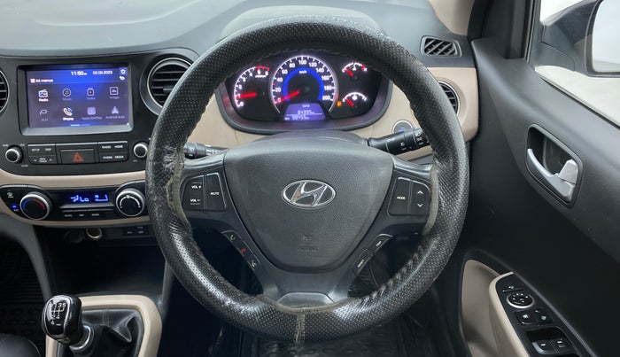 2018 Hyundai Grand i10 ASTA U2 1.2 CRDI, Diesel, Manual, 98,742 km, Steering Wheel Close Up