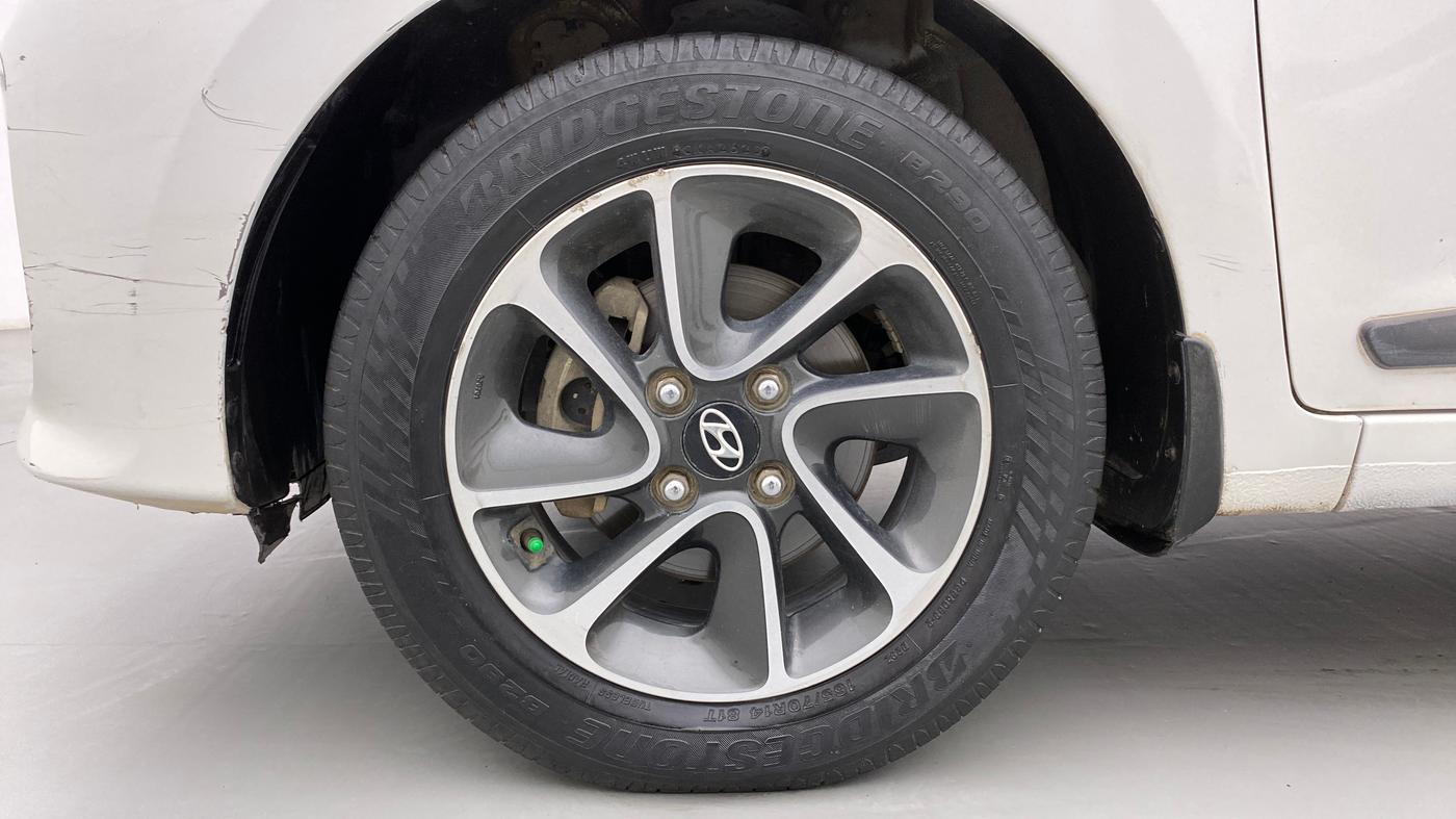 2018 Hyundai Grand i10 ASTA U2 1.2 CRDI, Diesel, Manual, 98,742 km, Left Front Wheel